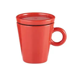 Tazzina caffe' da viaggio 'coffee&go' rosso brillante - Guzzini