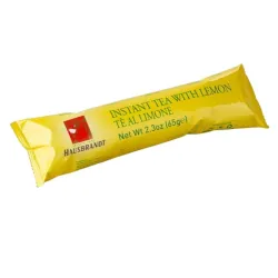 Blister tè al limone 'hausbrandt' colori e decori vari - Guzzini