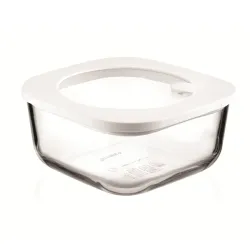 Contenitore ermetico in vetro Cc.965 'food storage' bianco - Guzzini