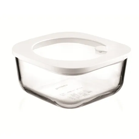 Contenitore ermetico in vetro Cc.965 'food storage' bianco - Guzzini