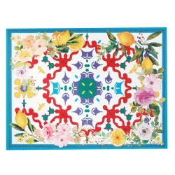 Tovaglietta 'flower&lemon' colori e decori vari - Guzzini