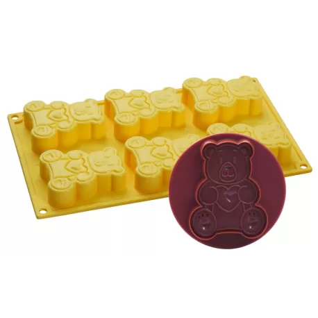 Stampo per gelato biscotto Orso Fosco - Pavoni