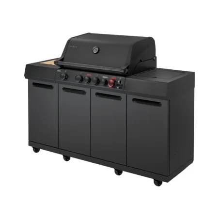 Barbecue a gas, Uniq 4 Iko kitchen Shadow Cruster - Enders