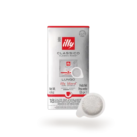 Caffè in Cialde E.S.E. Monodose tostato classico lungo - illy