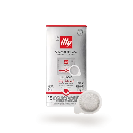 Caffè in Cialde E.S.E. Monodose tostato classico lungo - illy