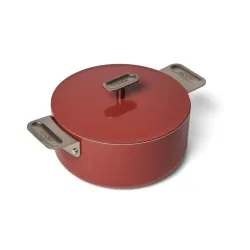 151 Rosso, Casseruola con coperchio Cm.20 - Moneta