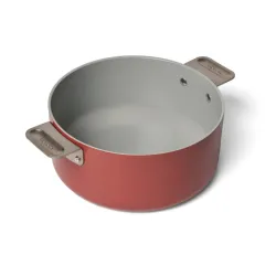 151 Rosso, Casseruola con coperchio Cm.24 - Moneta 2