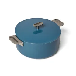 151 Blu, Casseruola con coperchio Cm.24 - Moneta