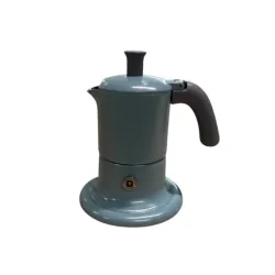 Angelina, Caffettiera per induzione da 1 tazza - Azzurro - Made in Italy - Angelina