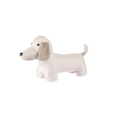 Fermaporta Cane avorio Cm. 41x16x24 h. - L'oca Nera