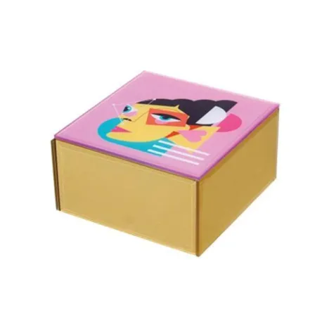 Portagioie Cm. 12x12x6,5 h. - L'oca Nera