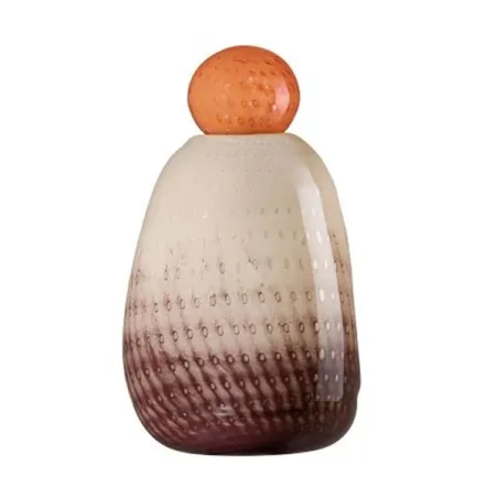 Vaso alto Cm. 19x35 h. - L'oca Nera