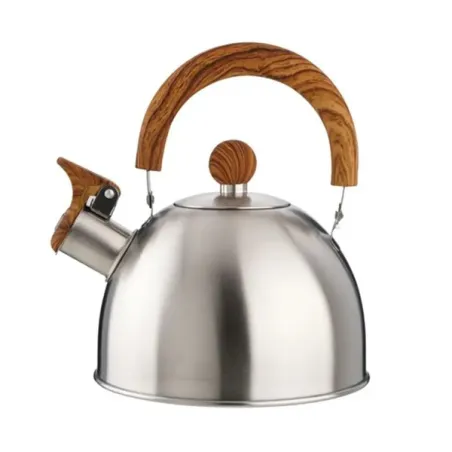 Bollitore inox con manico legno Lt.2,5