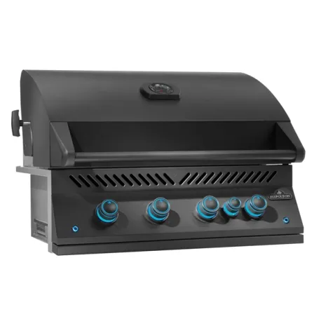 Barbecue a gas da incasso con girarrosto incluso, Built-In 700 Series 32 - BIG32RBPK-PHM - nero opaco - Napoleon