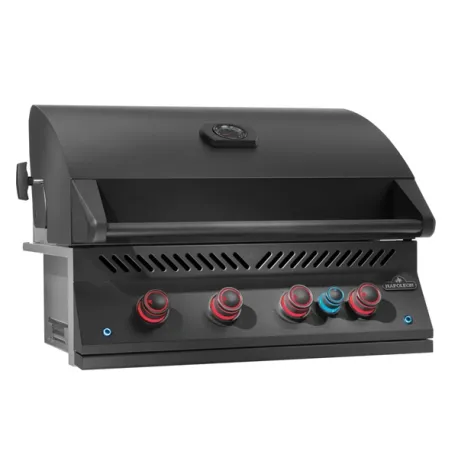 Barbecue a gas da incasso con girarrosto incluso, Built-In 700 Series 32 - BIG32RBPK-PHM - nero opaco - Napoleon