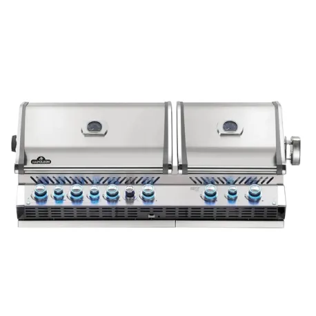 Barbecue a gas da incasso con girarrosto incluso, Prestige PRO 825 - BIG44RBPSS-IT in acciaio inox - Napoleon