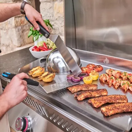 Piastra a gas da incasso, Built-In 700 Series 32 - BIG32FT-IT - in acciaio inox - Napoleon