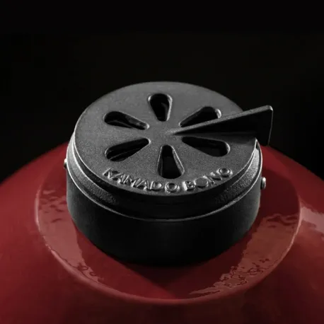 Barbecue kamado a carbone in ceramica, Red Royal Minimo Evo - Kamado Bono