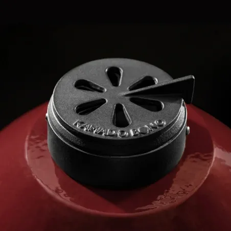 Barbecue kamado a carbone in ceramica, Red Royal Minimo Evo - Kamado Bono