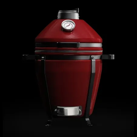 Barbecue kamado a carbone in ceramica, Red Royal Minimo Evo - Kamado Bono