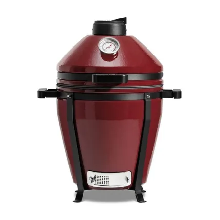 Barbecue kamado a carbone in ceramica, Red Royal Minimo Evo - Kamado Bono