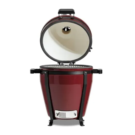 Barbecue kamado a carbone in ceramica, Red Royal Minimo Evo - Kamado Bono