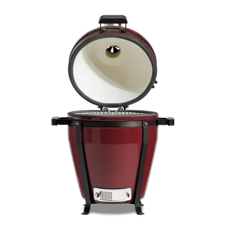 Barbecue kamado a carbone in ceramica, Red Royal Minimo Evo - Kamado Bono