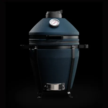 Barbecue kamado a carbone in ceramica, Blu Navy Matte Minimo Evo - Kamado Bono