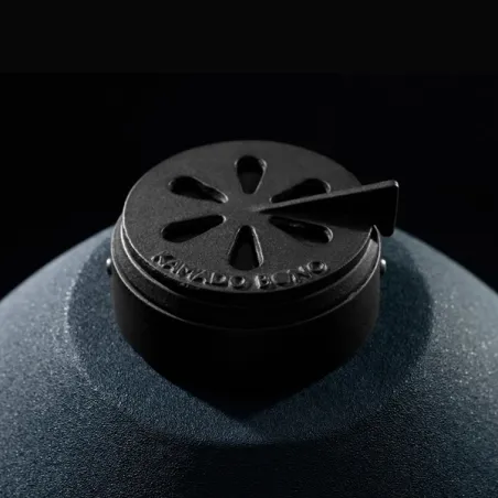 Barbecue kamado a carbone in ceramica, Blu Navy Matte Minimo Evo - Kamado Bono