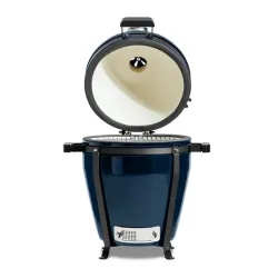 Barbecue kamado a carbone in ceramica, Blu Navy Minimo Evo - Kamado Bono 2