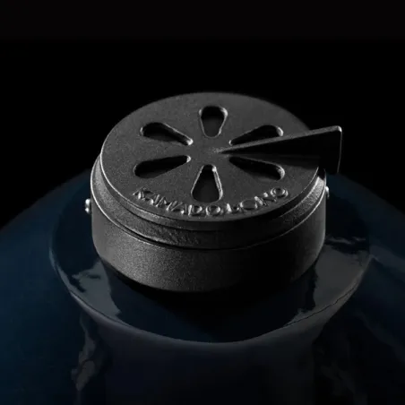 Barbecue kamado a carbone in ceramica, Blu Navy Minimo Evo - Kamado Bono