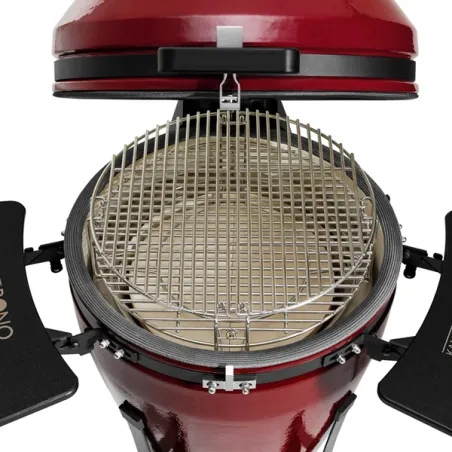 Barbecue kamado a carbone in ceramica Red Royal Media Evo - Kamado Bono