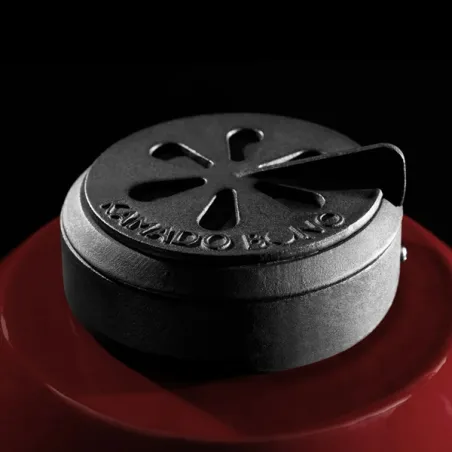 Barbecue kamado a carbone in ceramica, Red Royal Media Evo - Kamado Bono