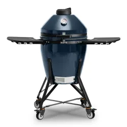 Barbecue kamado a carbone in ceramica, Blu Navy Media Evo - Kamado Bono 2
