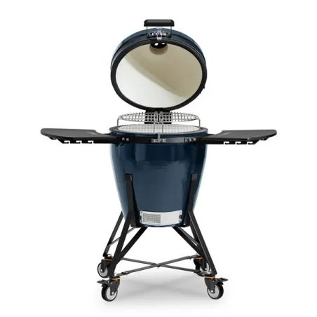 Barbecue kamado a carbone in ceramica, Blu Navy Media Evo - Kamado Bono