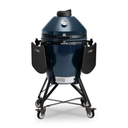 Barbecue kamado a carbone in ceramica, Blu Navy Media Evo - Kamado Bono