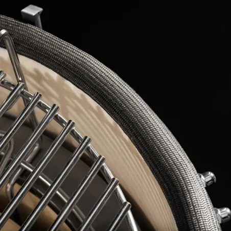 Barbecue kamado a carbone in ceramica, Blu Navy Matte Media Evo - Kamado Bono