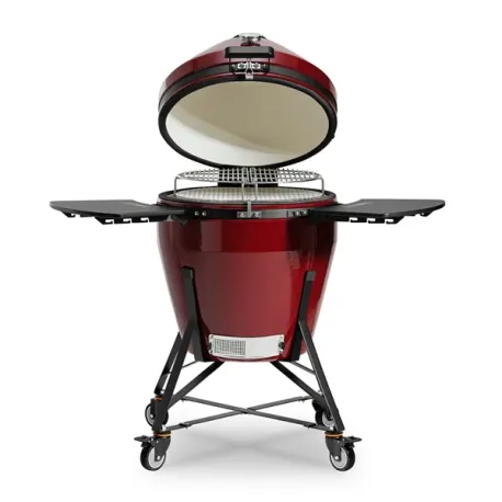 Barbecue kamado a carbone in ceramica, Red Royal Grande Evo - Kamado Bono
