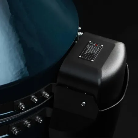 Barbecue kamado a carbone in ceramica, Blu Navy Grande Evo - Kamado Bono