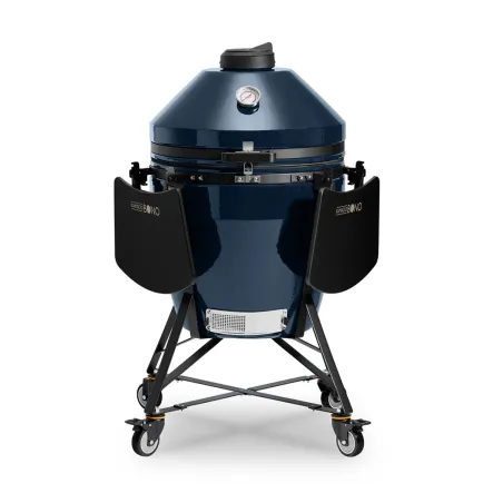 Barbecue kamado a carbone in ceramica, Blu Navy Grande Evo - Kamado Bono