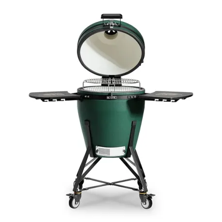 Barbecue kamado a carbone in ceramica, Verde Zalgiris Evo - Kamado Bono