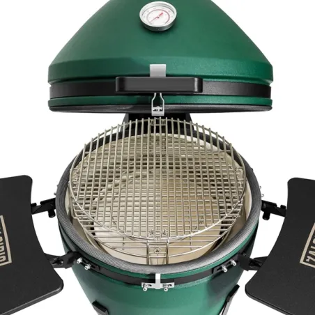 Barbecue kamado a carbone in ceramica, Verde Zalgiris Evo - Kamado Bono