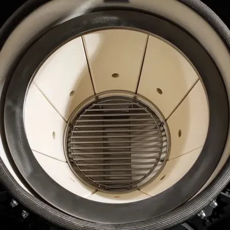 Barbecue kamado a carbone in ceramica, Verde Zalgiris Evo - Kamado Bono