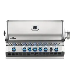 Barbecue a gas da incasso con girarrosto incluso, Prestige PRO 665 RB - BIPRO665RBPSS-3-CE in acciaio inox - Napoleon
