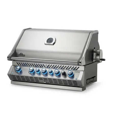 Barbecue a gas da incasso con girarrosto incluso, Prestige PRO 665 RB - BIPRO665RBPSS-3-CE in acciaio inox - Napoleon