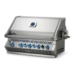 Barbecue a gas da incasso con girarrosto incluso, Prestige PRO 500 RB - BIPRO500RBPSS-3-CE in acciaio inox - Napoleon 2
