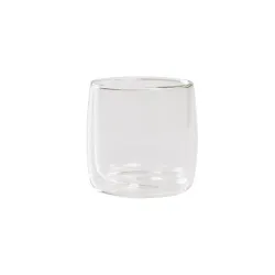 No Bilia Doppia Camera, Tumbler trasparente/trasparente - Zafferano