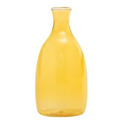 Un Fiore, Vaso giallo oro - Zafferano