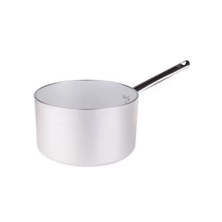 Casseruola alta in alluminio un manico inox cm. 16 - Agnelli