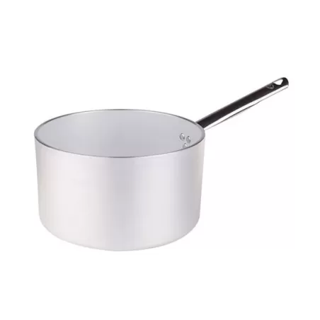 Casseruola alta in alluminio un manico inox cm. 20 - Agnelli